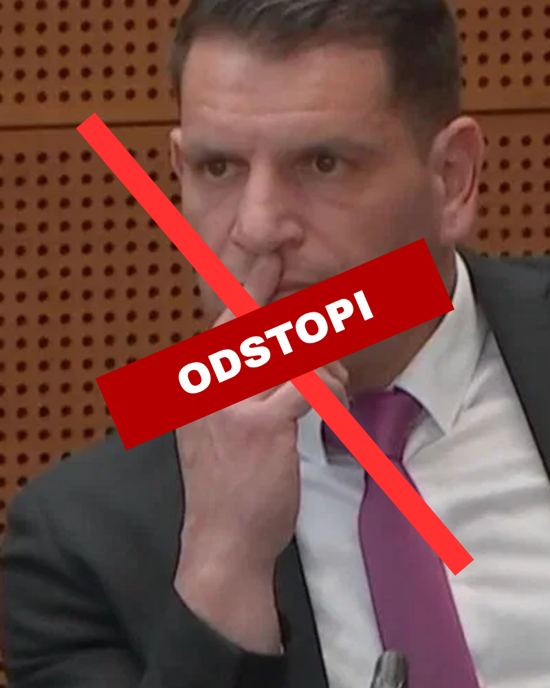 Poziv k odstopu predsednika DZ